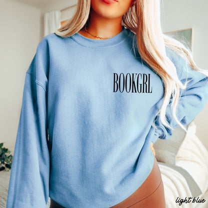 Bookgrl Sweatshirt *9 Colors (S-3X) Chloe Vs Tank The Boutique