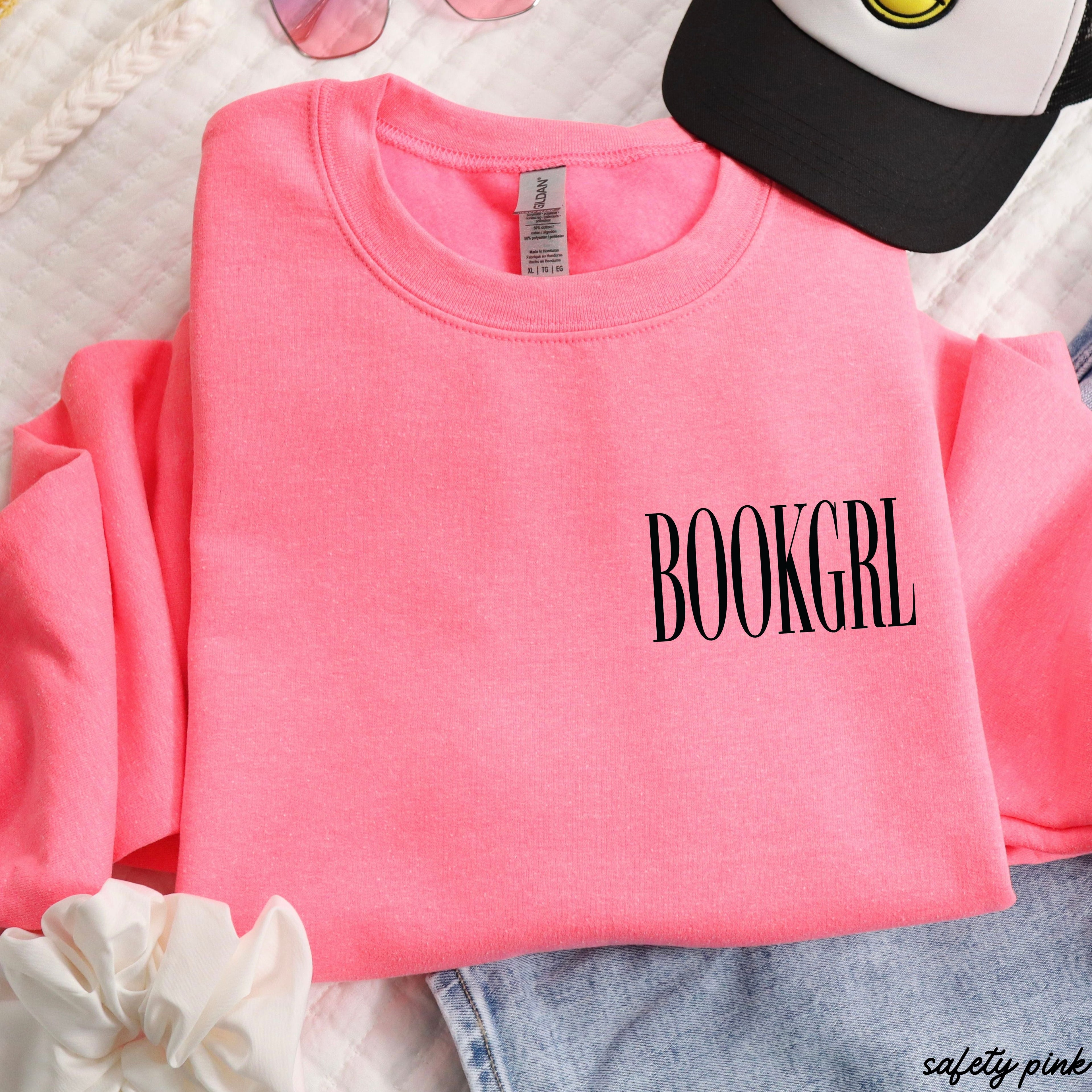 Bookgrl Sweatshirt *9 Colors (S-3X) Chloe Vs Tank The Boutique