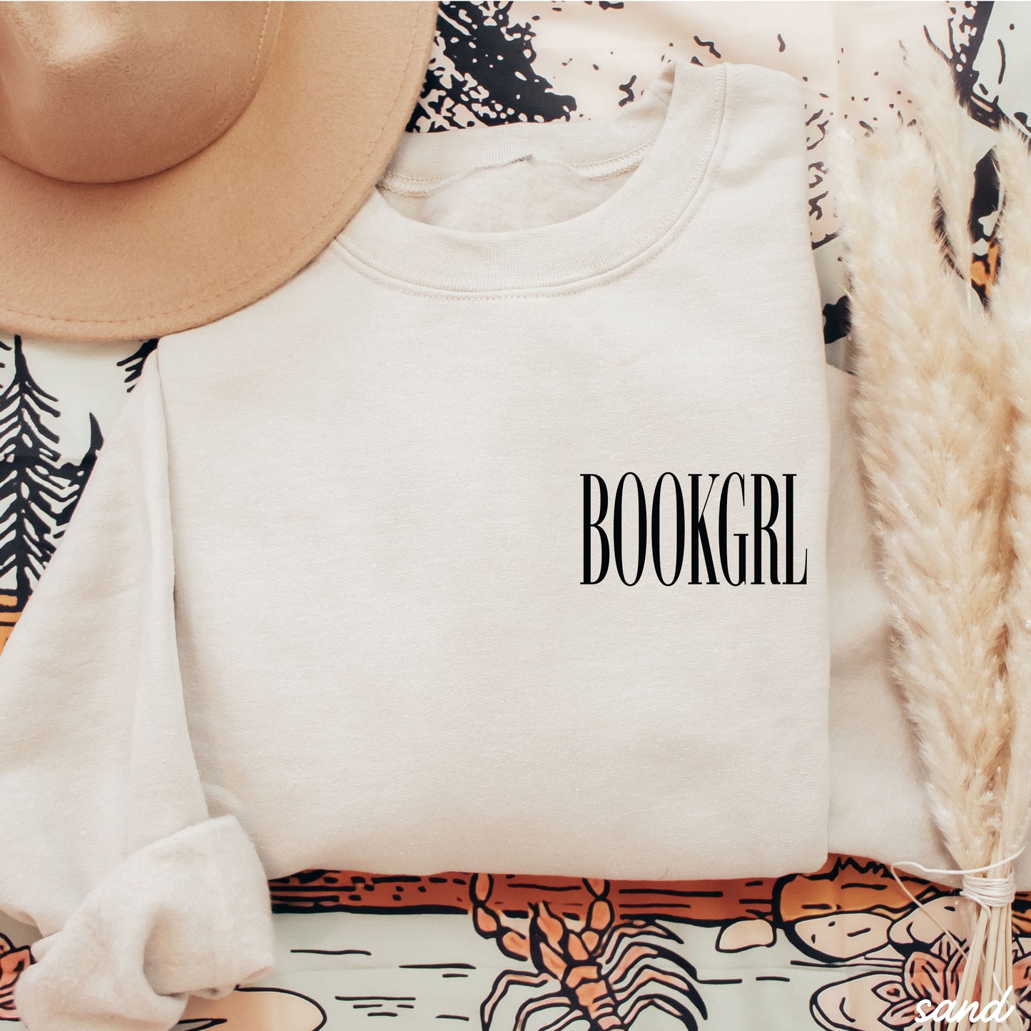 Bookgrl Sweatshirt *9 Colors (S-3X) Chloe Vs Tank The Boutique