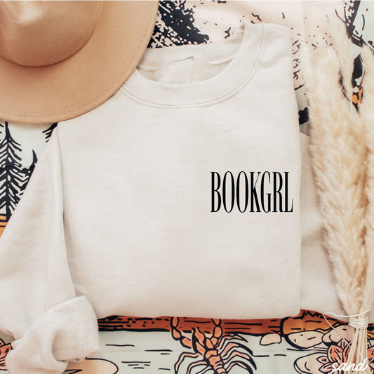 Bookgrl Sweatshirt *9 Colors (S-3X) Chloe Vs Tank The Boutique