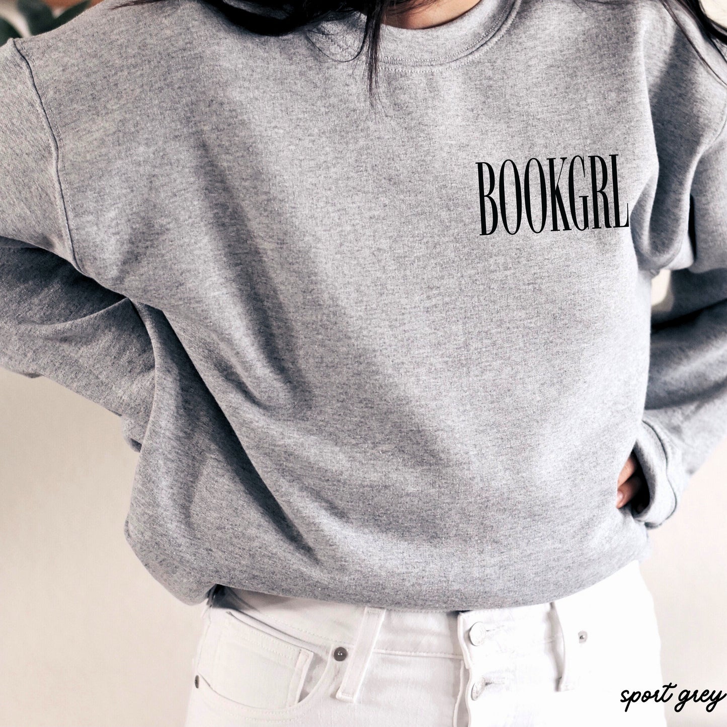 Bookgrl Sweatshirt *9 Colors (S-3X) Chloe Vs Tank The Boutique
