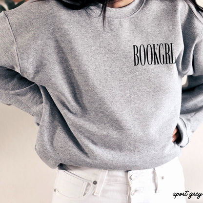 Bookgrl Sweatshirt *9 Colors (S-3X) Chloe Vs Tank The Boutique