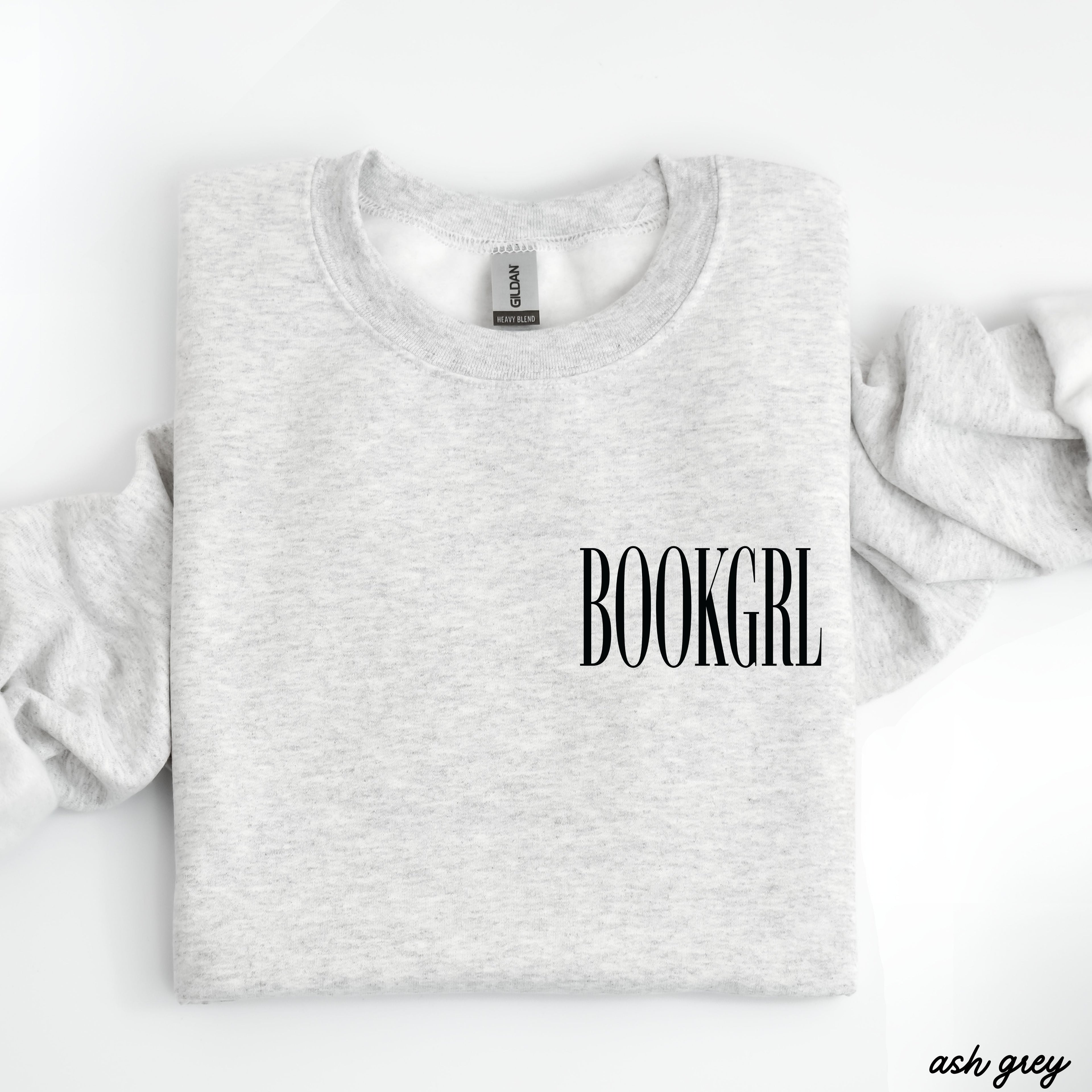 Bookgrl Sweatshirt *9 Colors (S-3X) Chloe Vs Tank The Boutique