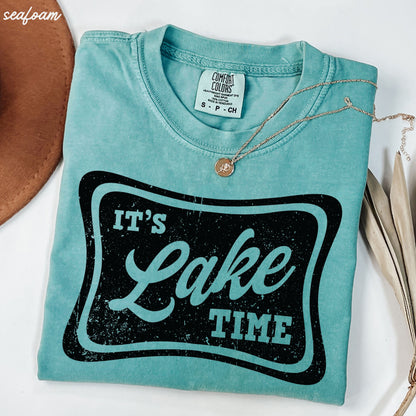 Lake Time Tee *16 Colors (S-3X) Chloe Vs Tank The Boutique