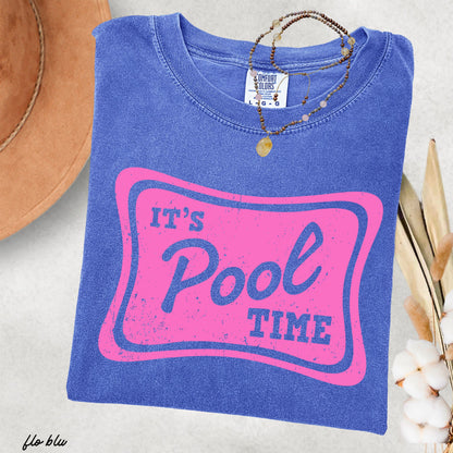 Pool Time Tee *16 Colors (S-3X) Chloe Vs Tank The Boutique