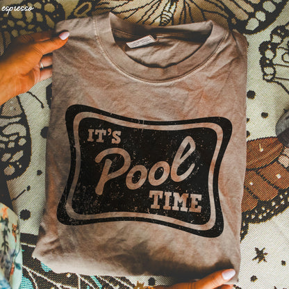 Pool Time Tee *16 Colors (S-3X) Chloe Vs Tank The Boutique