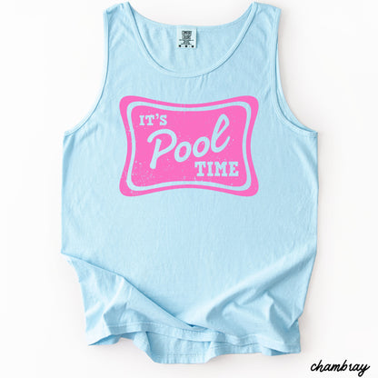 Pool Time Tank *10 Colors (S-3X) Chloe Vs Tank The Boutique