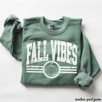Fall Vibes Sweatshirt *8 Colors (S-3X) Chloe Vs Tank The Boutique