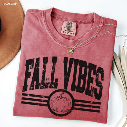 Fall Vibes Tee *13 Colors (S-3X) Chloe Vs Tank The Boutique