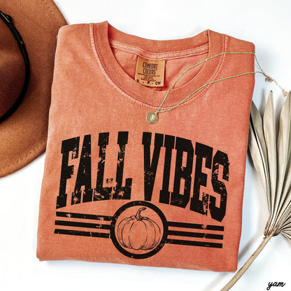 Fall Vibes Tee *13 Colors (S-3X) Chloe Vs Tank The Boutique
