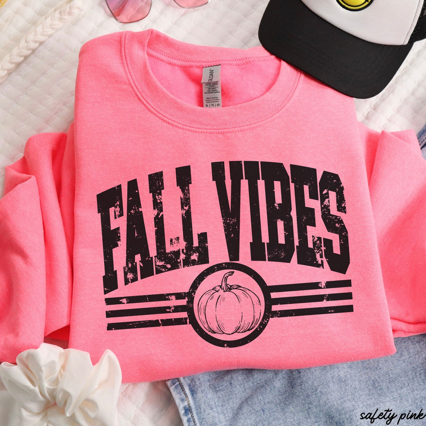 Fall Vibes Sweatshirt *8 Colors (S-3X) Chloe Vs Tank The Boutique