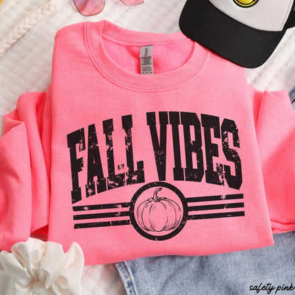 Fall Vibes Sweatshirt *8 Colors (S-3X) Chloe Vs Tank The Boutique