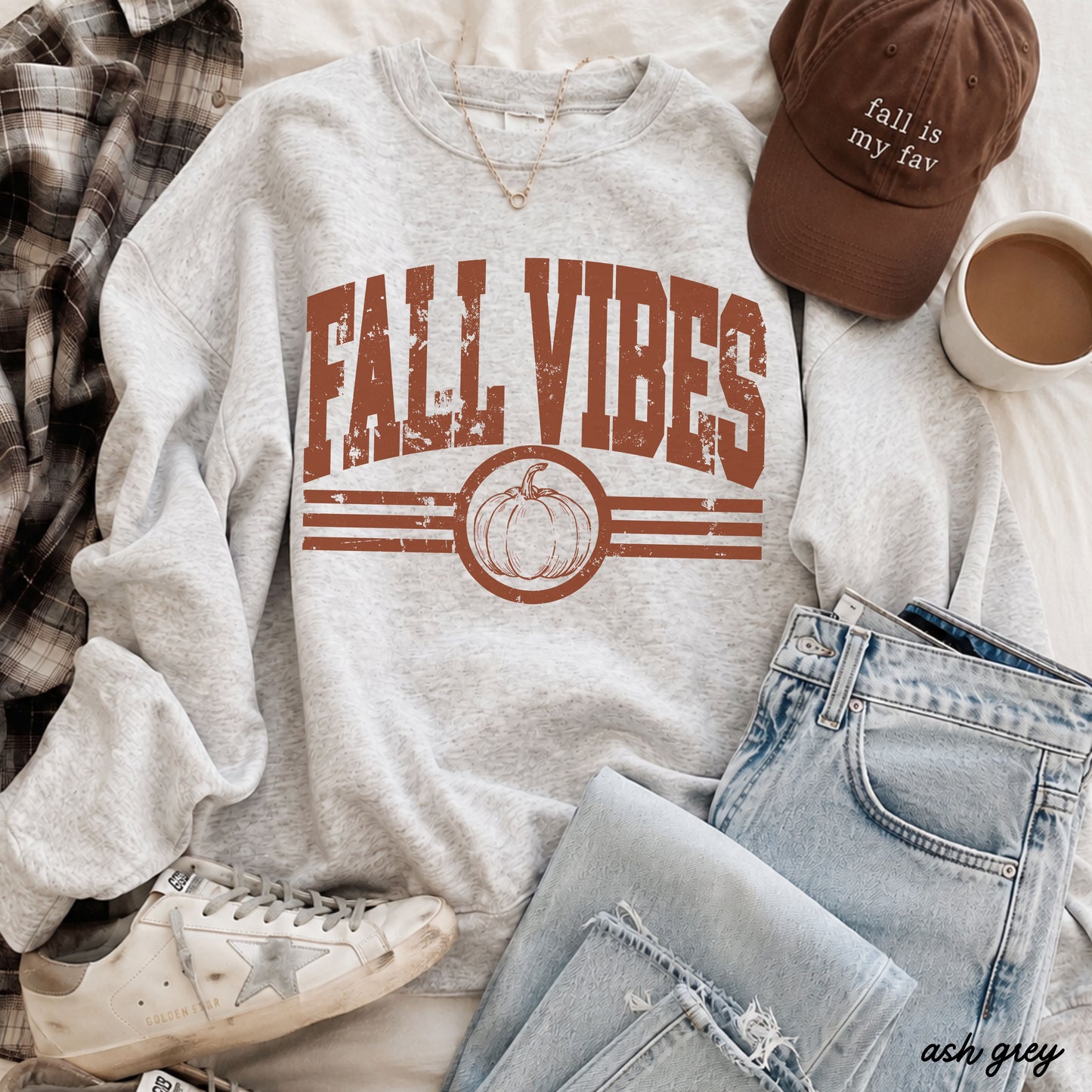 Fall Vibes Sweatshirt *8 Colors (S-3X) Chloe Vs Tank The Boutique