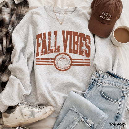 Fall Vibes Sweatshirt *8 Colors (S-3X) Chloe Vs Tank The Boutique