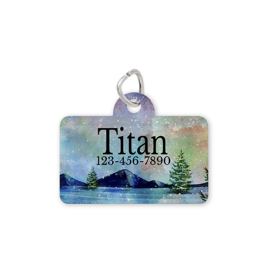 dog name tag, outdoor mountain dog id tag, custom dog tag personalized dog tag for dogs, unique dog tag Joyful Moose