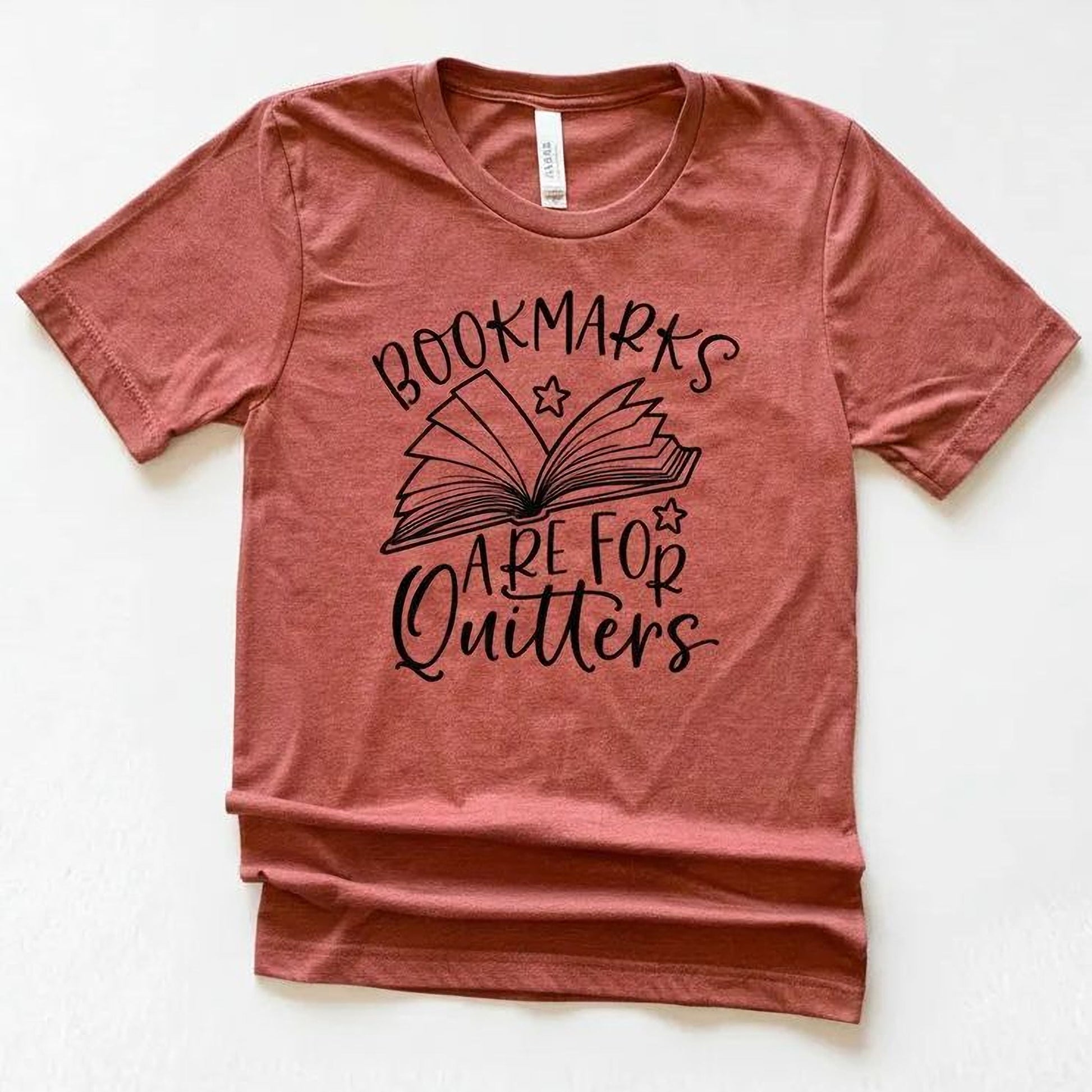 Book Lover Shirt | Funny Book | Unisex Super Soft Premium Graphic T-Shirt | Librarian Shirt | Reading Teacher Gift | Bookmarks Joyful Moose