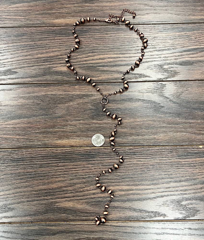 Handmade Copper Navajo Necklace Wild Cactus Boutique