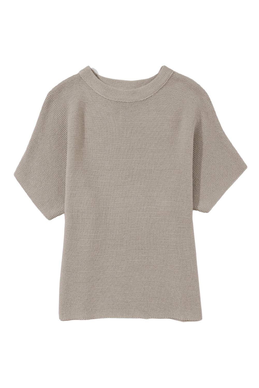 Mock Neck Batwing Sleeve Sweater Thread & Co. Boutique, LLC