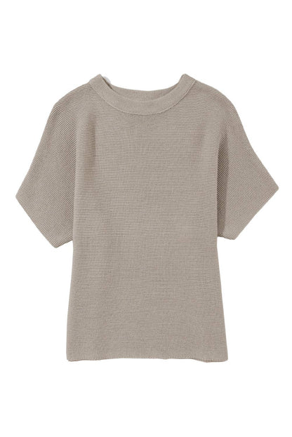 Mock Neck Batwing Sleeve Sweater Thread & Co. Boutique, LLC