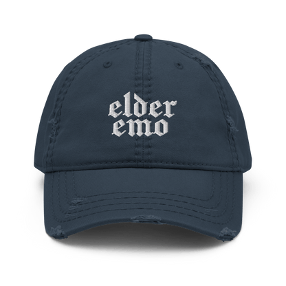 Elder Emo Distressed Dad Cap Goth Cloth Co.