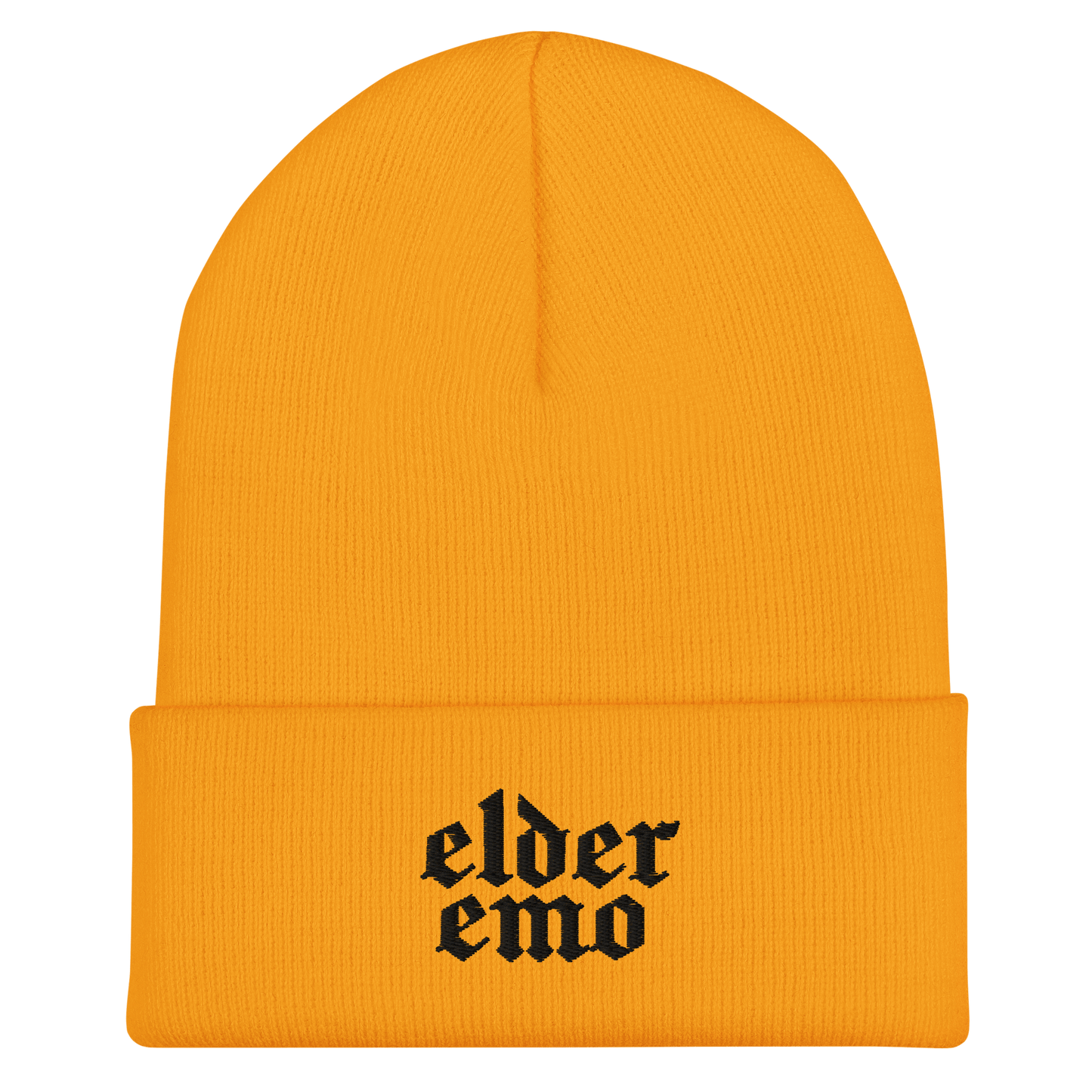 Elder Emo Embroidered Beanie Goth Cloth Co.