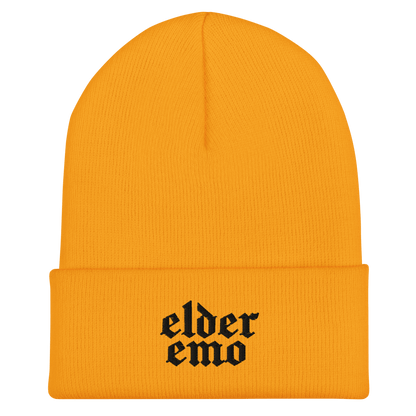 Elder Emo Embroidered Beanie Goth Cloth Co.