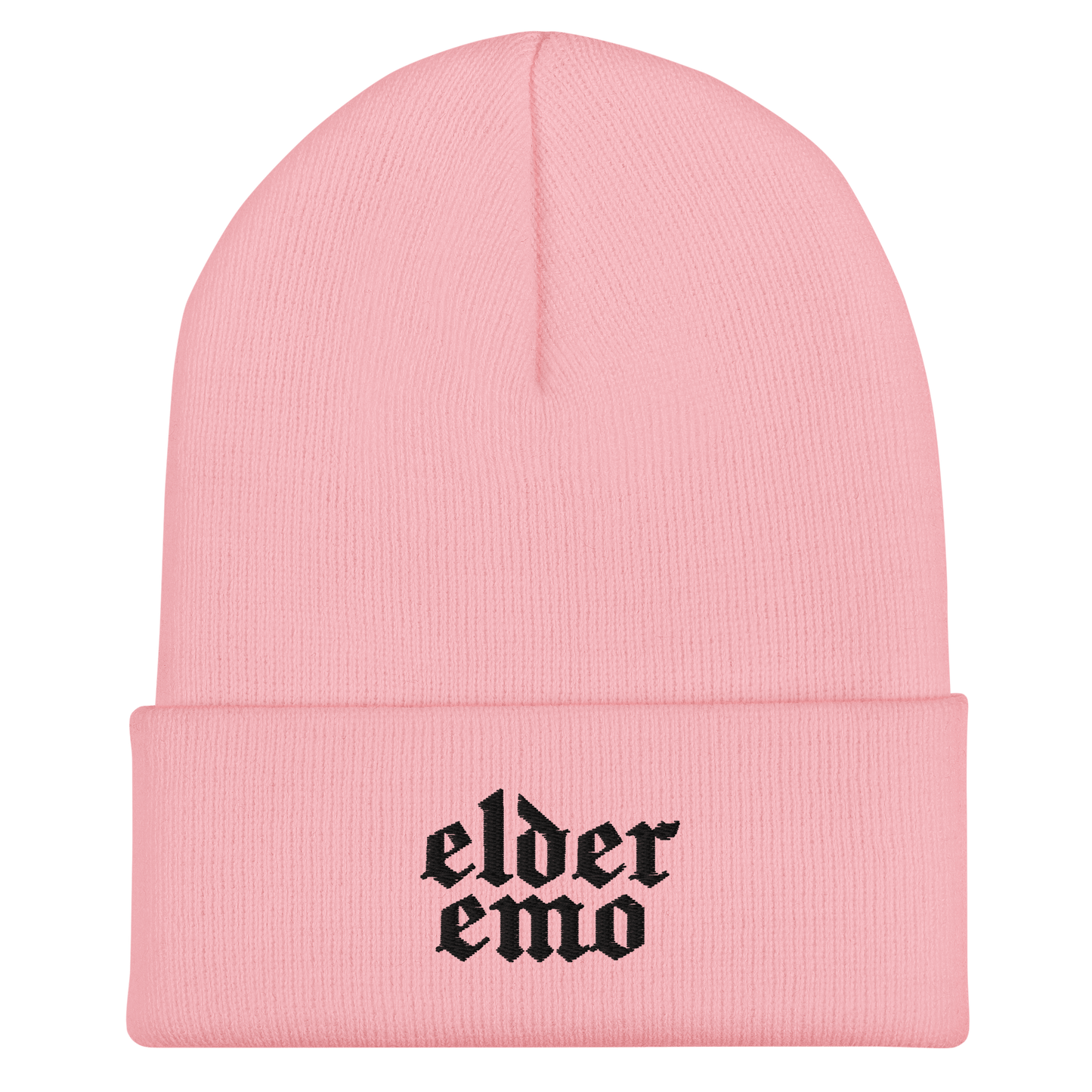 Elder Emo Embroidered Beanie Goth Cloth Co.