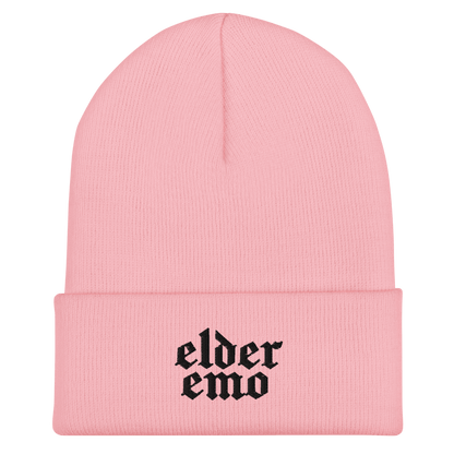 Elder Emo Embroidered Beanie Goth Cloth Co.