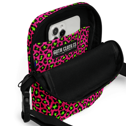 Electric Leopard Crossbody Bag Goth Cloth Co.