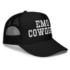 Emo Cowgirl Embroidered Foam Trucker Hat Goth Cloth Co.