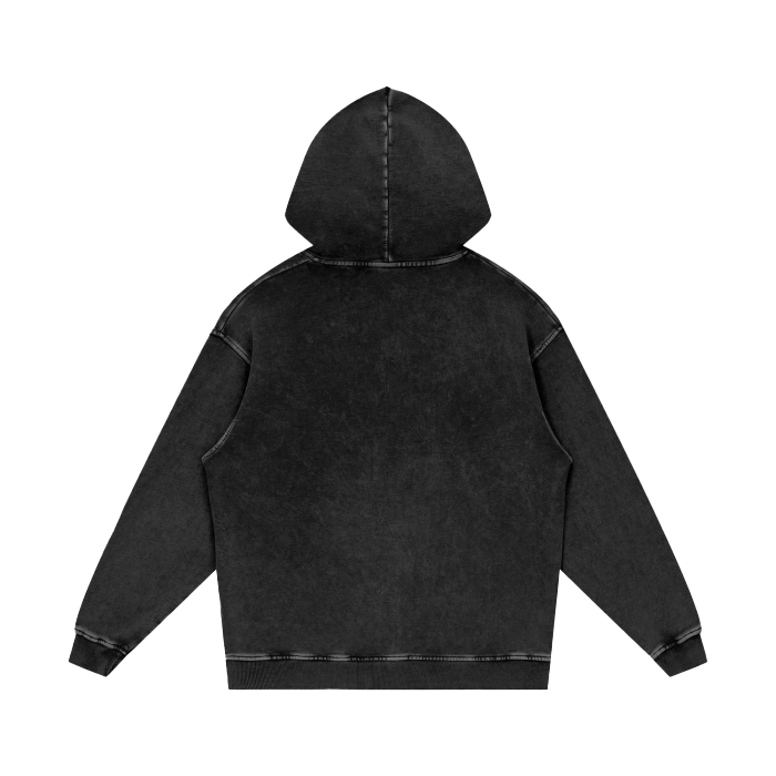 Exquisite Creature Acid Wash Oversize Hoodie Goth Cloth Co.