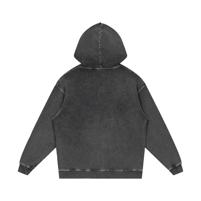 Exquisite Creature Acid Wash Oversize Hoodie Goth Cloth Co.
