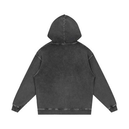 Exquisite Creature Acid Wash Oversize Hoodie Goth Cloth Co.
