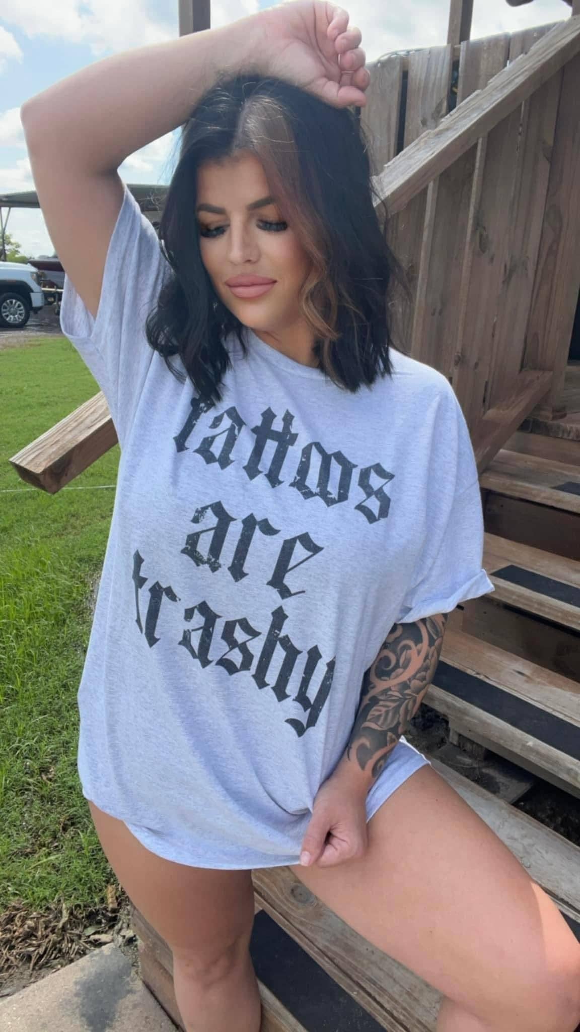 Tattoos Are Trashy Wild Cactus Boutique