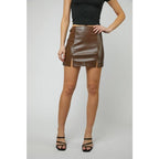 Cassidy's Leather Mini Skirt Wild Cactus Boutique