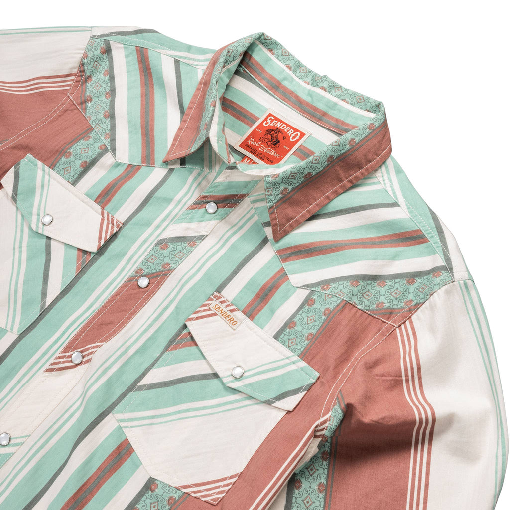 Serape Pearl Snap Shirt Wild Cactus Boutique
