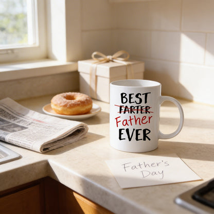 Coffee Mug for Dad - Father's Day Gift Joyful Moose