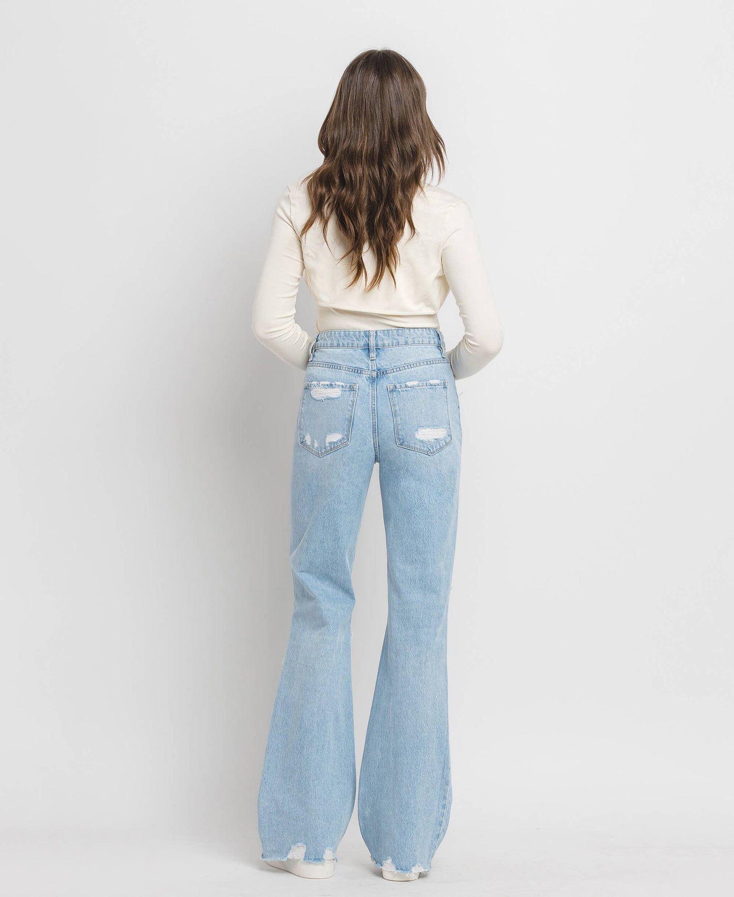 Rylee's 90s Vintage Super High Rise Flare Wild Cactus Boutique