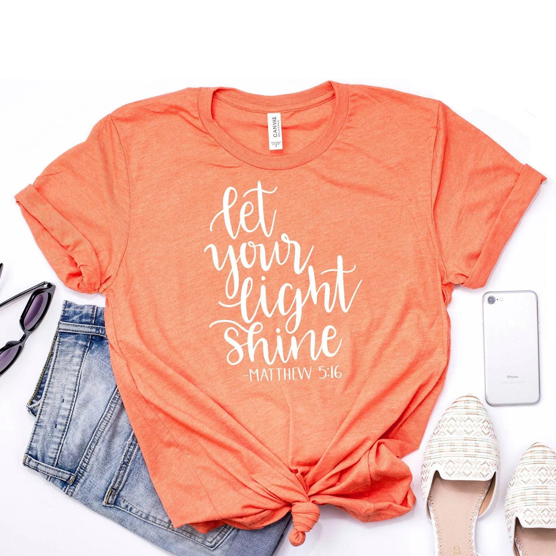 Faith Shirts - Christian T-shirt - Christian Gift for Women Joyful Moose
