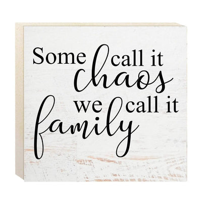 Family Sign - Some Call it Chaos We Call it Family - family quote signs - family wall art Joyful Moose