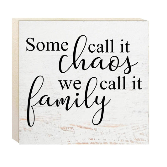 Family Sign - Some Call it Chaos We Call it Family - family quote signs - family wall art Joyful Moose