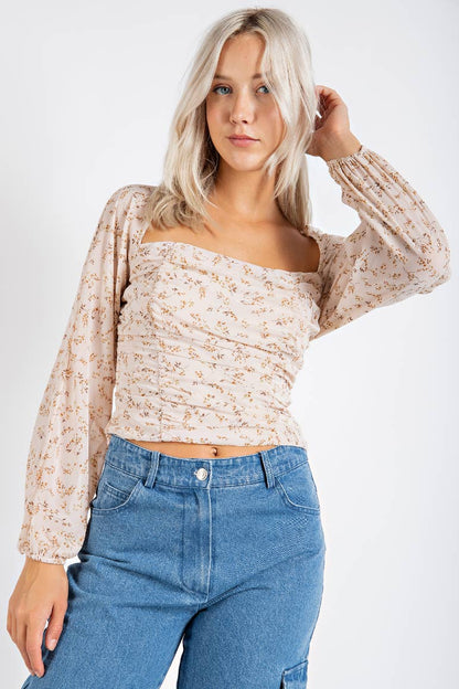 Sammi's Spring Floral Top Wild Cactus Boutique