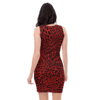 Fire Feline Bodycon Dress Goth Cloth Co.