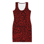 Fire Feline Bodycon Dress Goth Cloth Co.