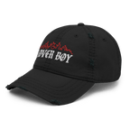 Flaming Lover Boy Distressed Dad Hat Goth Cloth Co.
