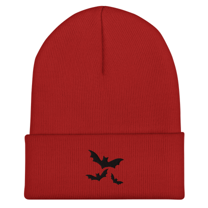 Frickin' Bats Cuffed Beanie Goth Cloth Co.