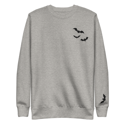 Frickin' Bats Embroidered Sweatshirt Goth Cloth Co.