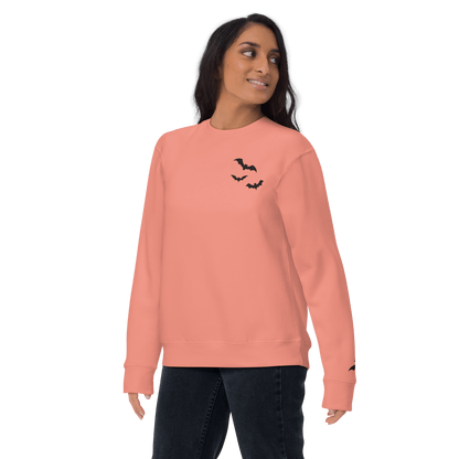 Frickin' Bats Embroidered Sweatshirt Goth Cloth Co.