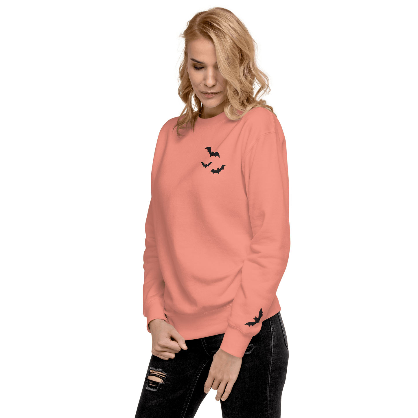 Frickin' Bats Embroidered Sweatshirt Goth Cloth Co.