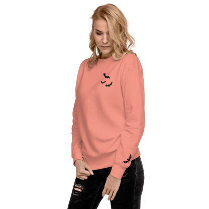 Frickin' Bats Embroidered Sweatshirt Goth Cloth Co.